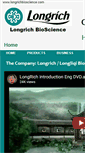 Mobile Screenshot of longrichbioscience.com
